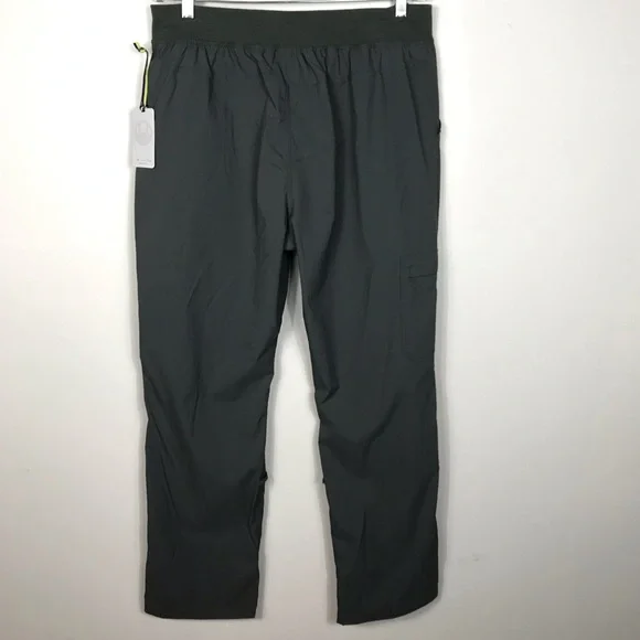 Te Verde Womens Green Stretch Cargo Pants Convertible Length Outdoorsy Sz XL NWT - Picture 5 of 16
